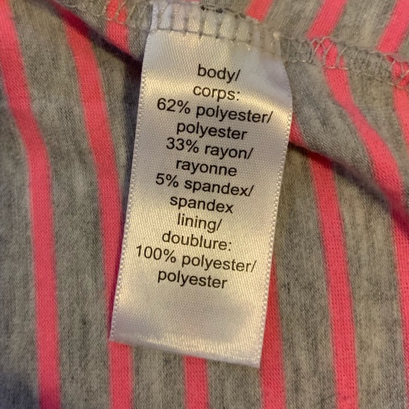 Gray and Pink Striped Maurices Dress - Picture 3 of 3